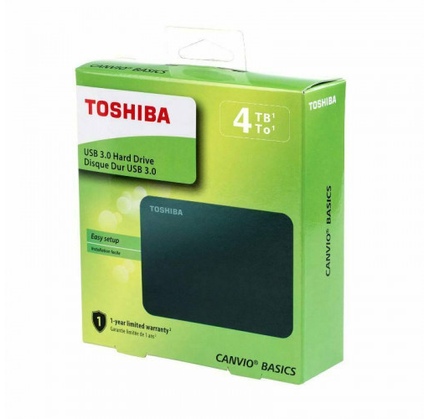 External HDD Toshiba 4TB